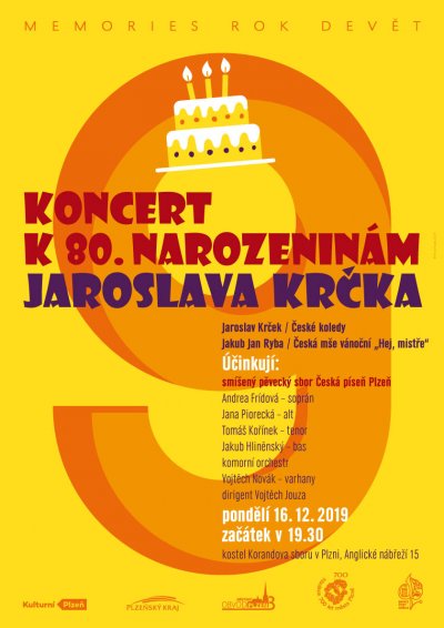 Koncert k 80. narozeninám Jaroslava Krčka