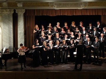 Koncert k 60. výročí založení sboru, Velký sál Měšťanské Besedy, Plzeň, 2014